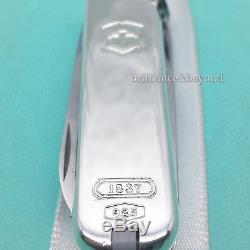 Tiffany & Co. 1837 Victorinox Swiss Army Pocket Knife Key Chain 925 Silver Rare