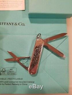 Tiffany & Co. 18k Gold & Silver-Victorinox Swiss Army Knife-RARE