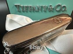 Tiffany&Co 18k Swiss Army Knife Sterling Silver BIG! Many Functions