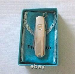 Tiffany & Co. 925 Silver Victorinox Swiss Army 18k Gold Accent Rostfrei Blade