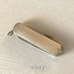 Tiffany & Co. 925 Silver Victorinox Swiss Army 18k Gold Accent Rostfrei Blade