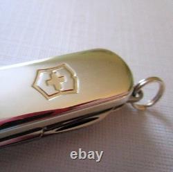 Tiffany & Co. 925 Silver Victorinox Swiss Army 18k Gold Accent Rostfrei Blade