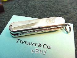 Tiffany & Co. Classic Sterling Silver Classic Swiss Army knife Mint In Box