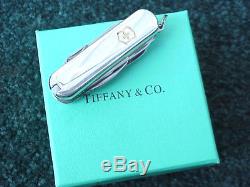 Tiffany & Co. Classic Sterling Silver Classic Swiss Army knife Mint In Box