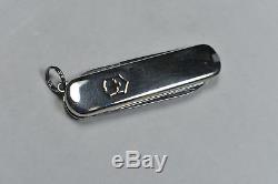 Tiffany & Co Knife Swiss Army 18K Gold Sterling Silver Retired, Rare withPouch