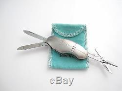 Tiffany & Co RARE Streamerica Swiss Army Knife 3 Tools