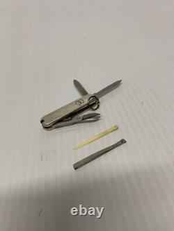 Tiffany & Co. Sterling 18K Gold Victorinox Classic Swiss Army Pocke FREE SHIPP