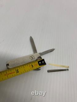 Tiffany & Co. Sterling 18K Gold Victorinox Classic Swiss Army Pocke FREE SHIPP