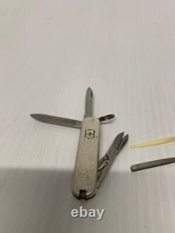 Tiffany & Co. Sterling 18K Gold Victorinox Classic Swiss Army Pocke FREE SHIPP