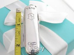 Tiffany & Co Sterling Silver 1837 Swiss Army Knife 5 Tools Pouch
