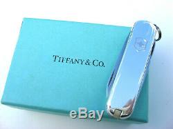 Tiffany & Co. Sterling Silver Classic SD Victorinox Swiss Army Knife New
