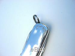 Tiffany & Co. Sterling Silver Classic SD Victorinox Swiss Army Knife New