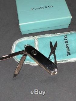 Tiffany & Co Sterling Silver Classic Victorinox Swiss Army Pocket Knife