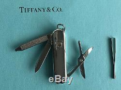 Tiffany & Co. Sterling Silver Swiss Army Knife Key Chain