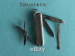 Tiffany & Co. Sterling Silver Swiss Army Knife Key Chain
