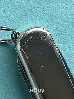 Tiffany & Co. Sterling Silver Swiss Army Knife Key Chain