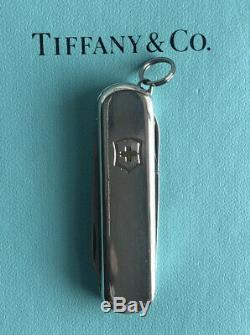 Tiffany & Co. Sterling Silver Swiss Army Knife Key Chain