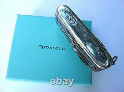 Tiffany & Co. Sterling Silver SwissChamp Swiss Army Knife Perfect Gift