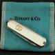 Tiffany & Co. Sterling Silver Victorinox Swiss Army Knife with Pouch Excellent