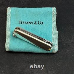 Tiffany & Co. Sterling Silver Victorinox Swiss Army Knife with Pouch Excellent