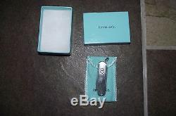 Tiffany & Co. Sterling Silver and Gold Swiss Army Knife New In Box