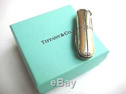 Tiffany & Co. Streamerica Sterling Silver Swiss Army Knife Mint In Box