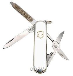 Tiffany & Co. Swiss Army Knife Victorinox 925 Silver & 750 Gold withKey Ring, Box