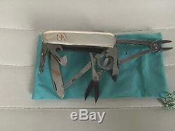 Tiffany & Co. Swiss Champ Swiss Army Knife 18k & sterling silver 925