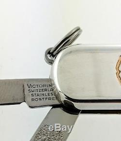 Tiffany & Co Victorinox 18k Gold 925 Sterling Silver Swiss Army Knife With Pouch