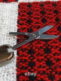 Tiffany & Co Victorinox Knife. 925 Silver + 18k Gold Orig. Box