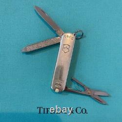 Tiffany & Co. Victorinox Multitool Swiss Army Knife Silver925 F/S From JAPAN