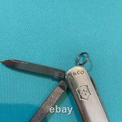 Tiffany & Co. Victorinox Multitool Swiss Army Knife Silver925 F/S From JAPAN