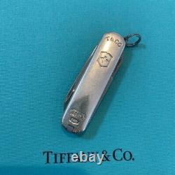 Tiffany & Co. Victorinox Multitool Swiss Army Knife Silver925 F/S From JAPAN