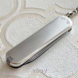 Tiffany & Co. Victorinox SV925 750YG Swiss Army Knife Keyring RARE with Box