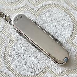 Tiffany & Co. Victorinox SV925 750YG Swiss Army Knife Keyring RARE with Box