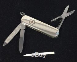 Tiffany & Co. Victorinox Sterling Silver & 18k Swiss Army Pocket Knife