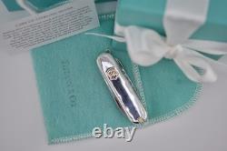 Tiffany & Co. Victorinox Sterling Silver Swiss Army Knife 925 & 18K Gold