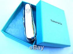 Tiffany & Co. / Victorinox SwissChamp Swiss Army Knife Sterling Silver & Gold