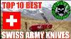 Top 10 Best Swiss Army Knives Visit To Switzerland Budget Bugout