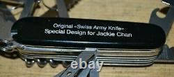 ULTRA RARE! Swiss Army knife. Made special for Jackie Chan