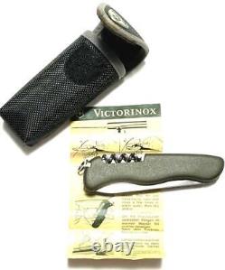 USED VICTORINOX Large Swiss Army Knife with Nylon Knife Case