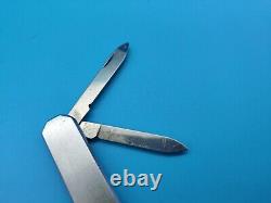 USED Wenger Metal 51 Stainless Swiss Army Knife ESQUIRE