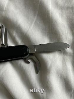 USED Wenger Snowboarder Swiss Army Knife black