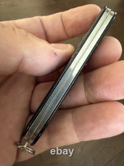 Ultra Rare Victorinox Cadet Alox Black with Red Shield