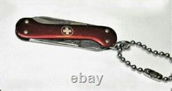 Ultra Rare Victorinox Duchess Dogbone Swiss Army Knife Vintage Red Victoria