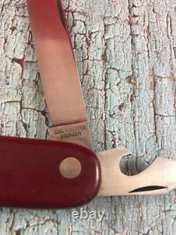 Unused Mint German Eye Carl Schlieper Utility Swiss Army Style Camp Knife