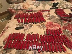 Used Victorinox Swiss Army Knife Lot Of 120