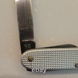 VICTORINOX 1960's Pioneer Silver Alox Swiss Army Knife with OLD CROSS