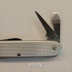 VICTORINOX 1960's Pioneer Silver Alox Swiss Army Knife with OLD CROSS