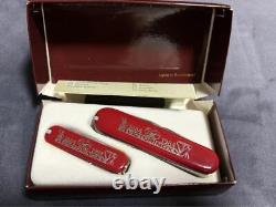 VICTORINOX Army Knife 1884-1984 100th Anniversary Set Swiss Champ Classic withBox